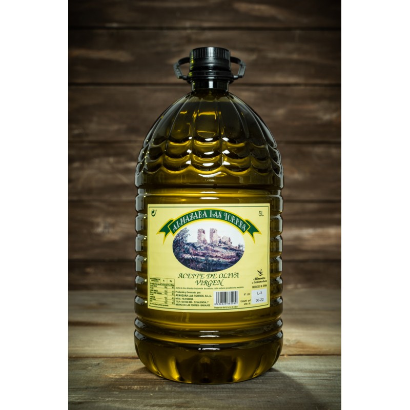 Aceite de Oliva Virgen - 5L (Pack 3 Uni.) - Almazara Las Torres